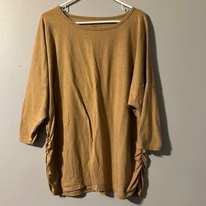 Coldwater Creek 3X 3/4 Length Sleeve Top